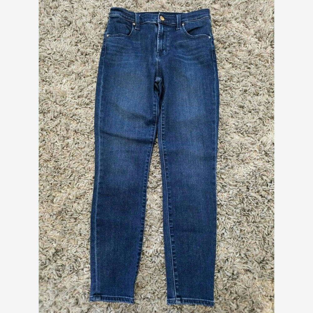 J Brand Skinny Jeans Women's High Rise Blue Dark Wash Size 27